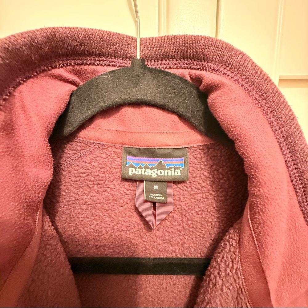 Women's Better Sweater® Fleece Jacket in Dark Ruby - Picture 4 of 6
